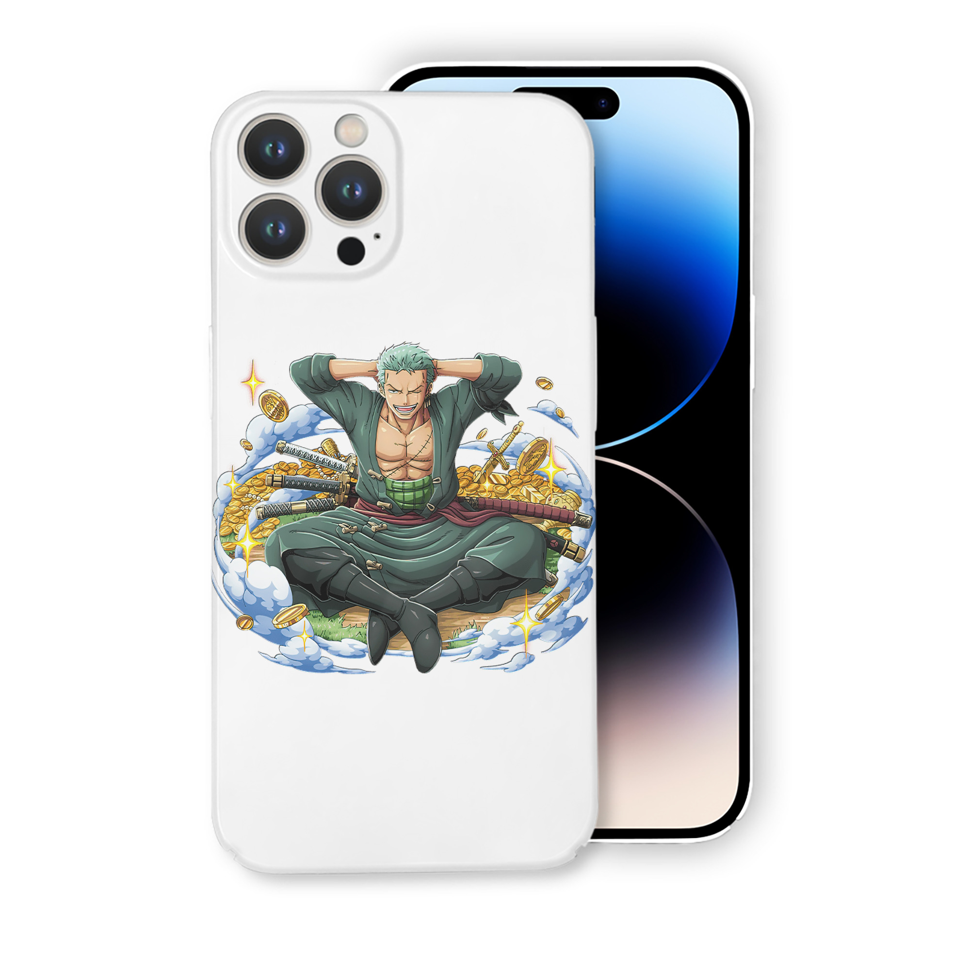 （画像用） ワンピース ロロノア・ゾロ ONE PIECE Roronoa Zoro 【iPhone 14シリーズ対応】ハードケース